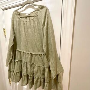 Indigo Soul Light Green Blouse